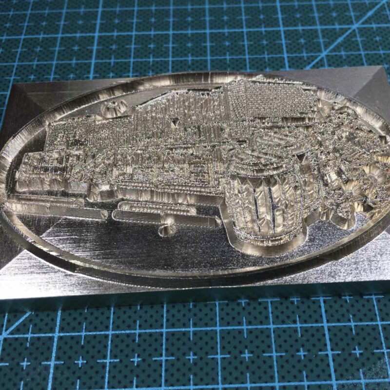 Creating the brass stamp “Bank Robbery” was an artistic challenge that demanded the perfect mix of Old West outlaw aesthetics and precise engraving techniques. This design embodies the rebellious spirit of classic Western heists—bold typography, distressed textures, and intricate reliefs that bring the essence of the era to life.