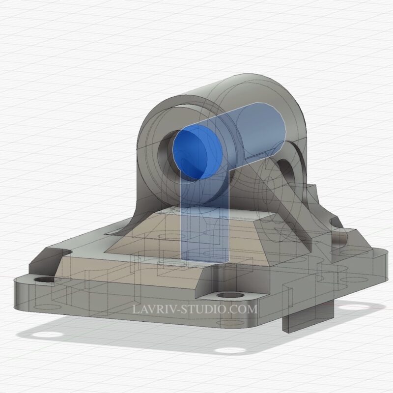 At LAVRIV STUDIO, we combine engineering precision with aesthetics in 3D modeling, creating designs that not only meet strict technical requirements but also look flawless in visualization. This hinged assembly is a perfect example of our attention to detail, ensuring that every model is adapted for manufacturing and real-world operational conditions.