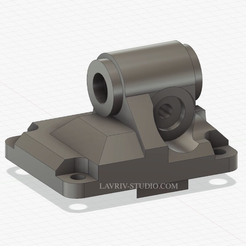 At LAVRIV STUDIO, we combine engineering precision with aesthetics in 3D modeling, creating designs that not only meet strict technical requirements but also look flawless in visualization. This hinged assembly is a perfect example of our attention to detail, ensuring that every model is adapted for manufacturing and real-world operational conditions.